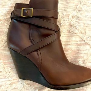 Frye - wedge bootie